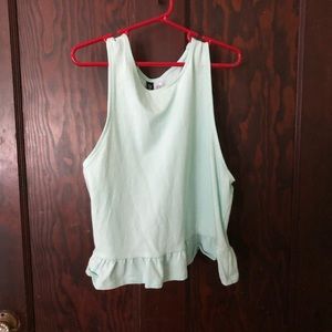 Mint tank top